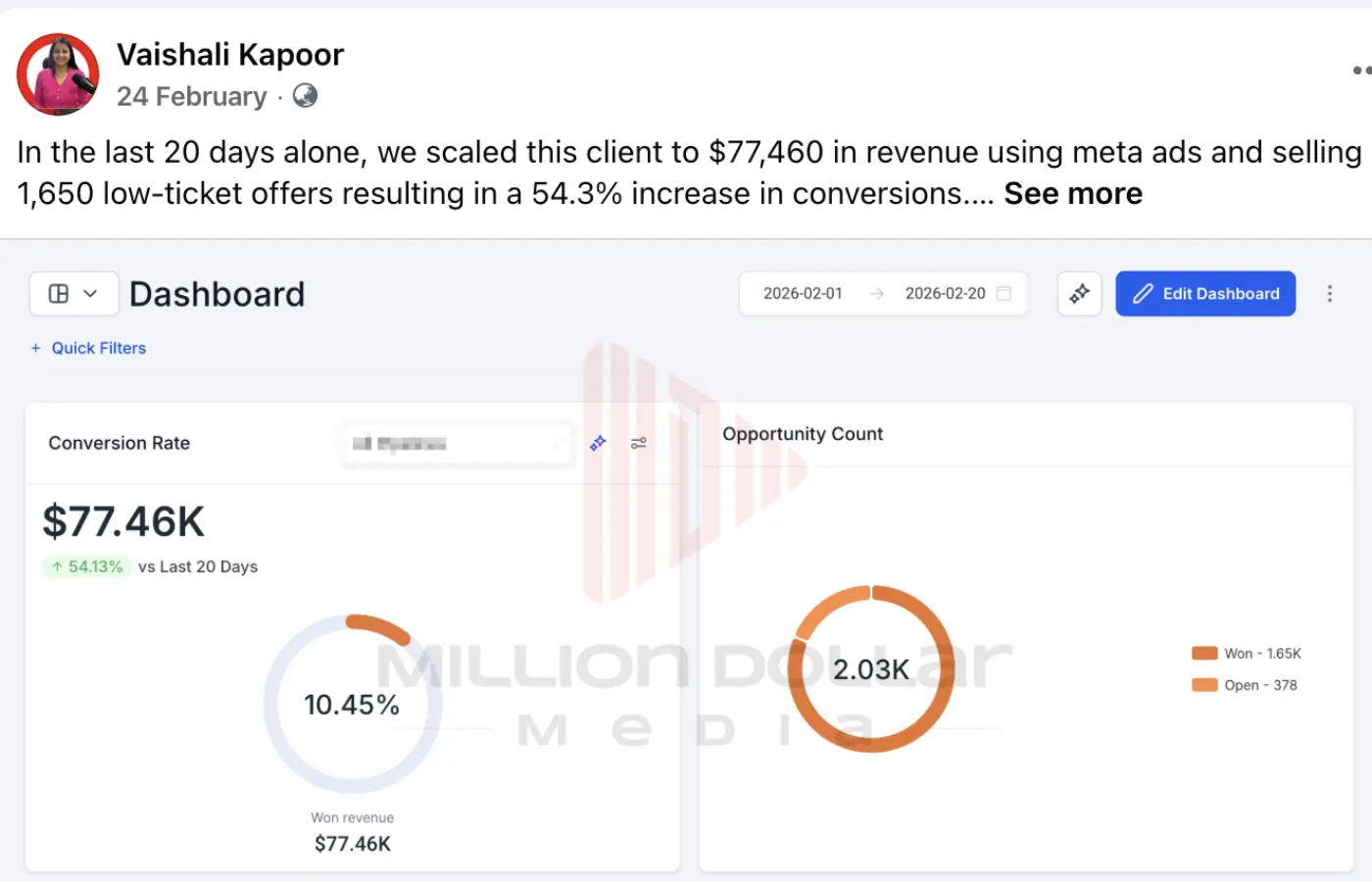 Low-Ticket Scale — $77.4K 1,650 LTO buyers
